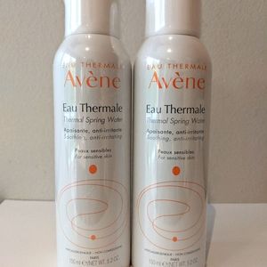 2 factory sealed Avene water mist sprays